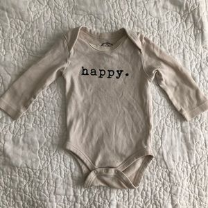 HAPPY onesie